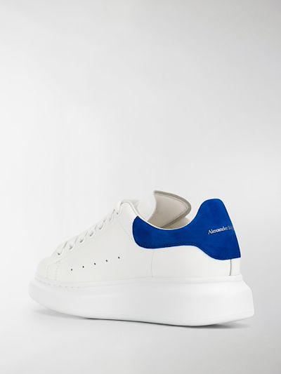 alexander mcqueen oversized sneaker blue