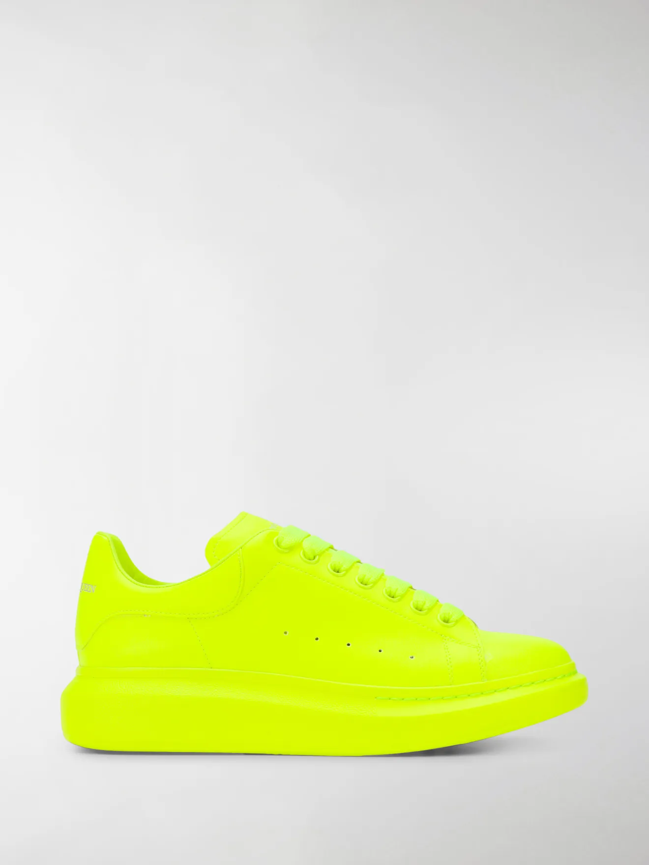 yellow alexander mcqueen sneakers