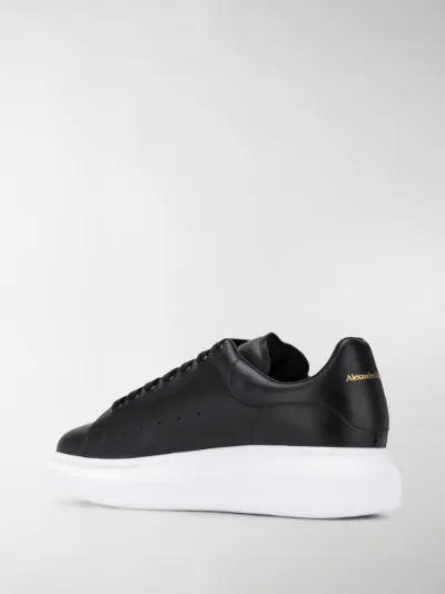 Sneakers Oversize Uomo Nere Con Suola Bianca - ALEXANDER MCQUEEN -  Russocapri