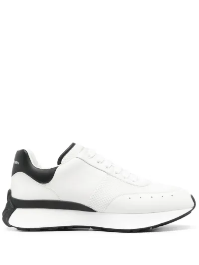 Alexander McQueen panelled chunky sneakers Eraldo DE