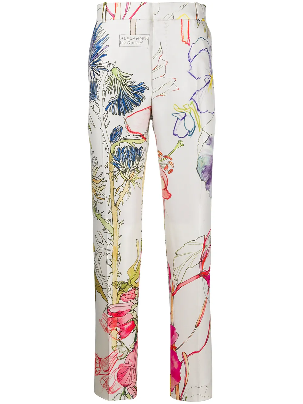 Pantaloni a fiori | Alexander McQueen | Eraldo.com