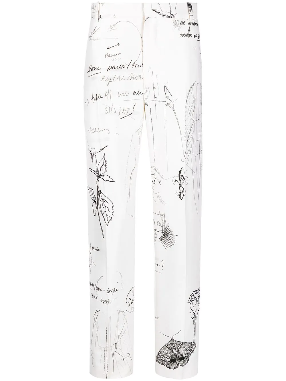 Pantaloni sartoriali Sketchbook | Alexander McQueen | Eraldo.com