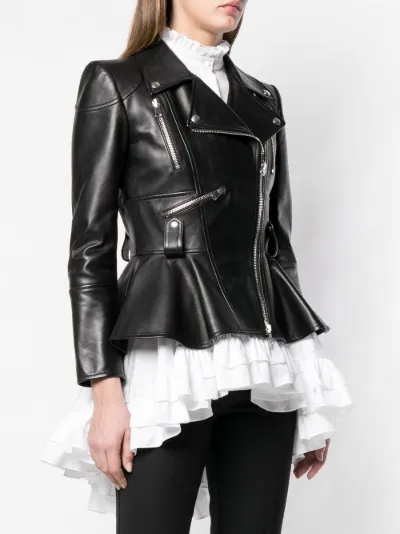 mcqueen peplum jacket