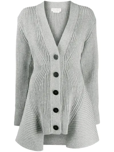 rib knit cardigan