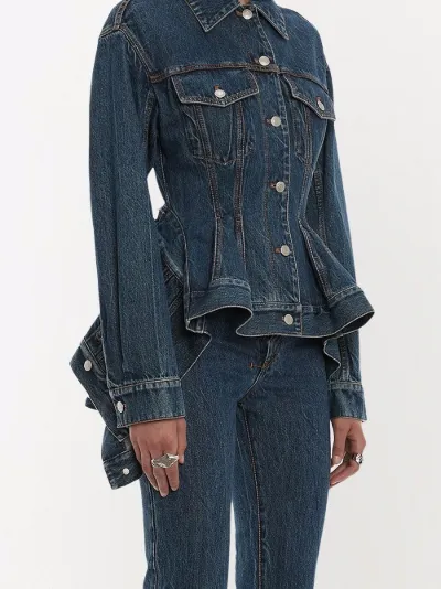 alexander mcqueen denim jacket