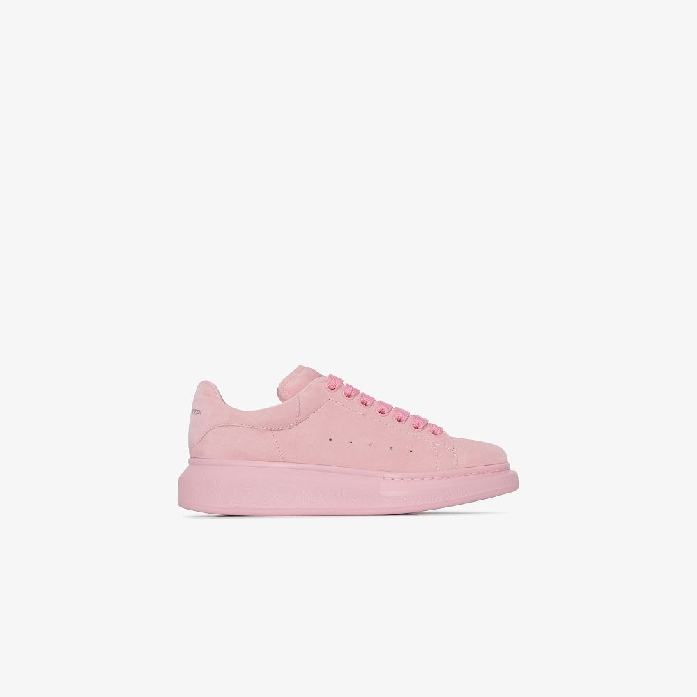 pink suede alexander mcqueen's