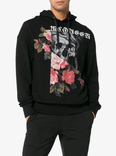 alexander mcqueen skull hoodie