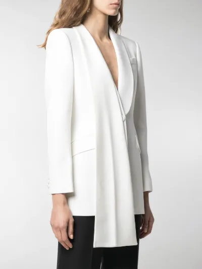 alexander mcqueen white jacket