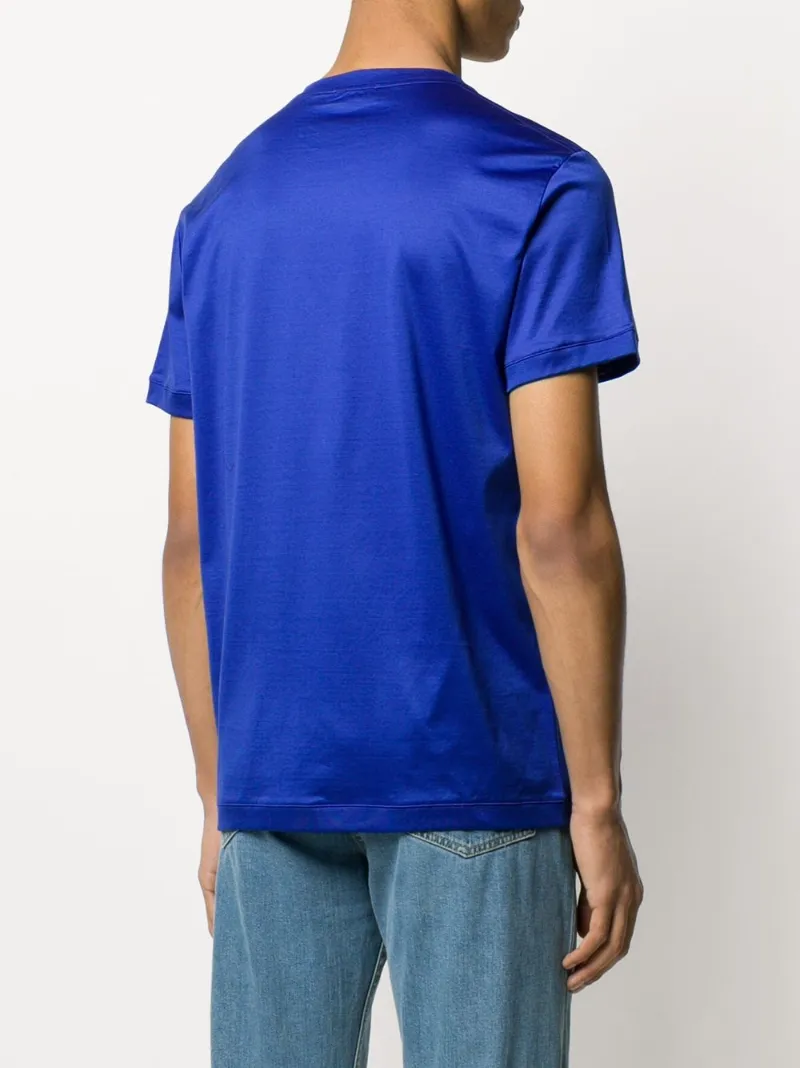 royal blue alexander mcqueen shirt