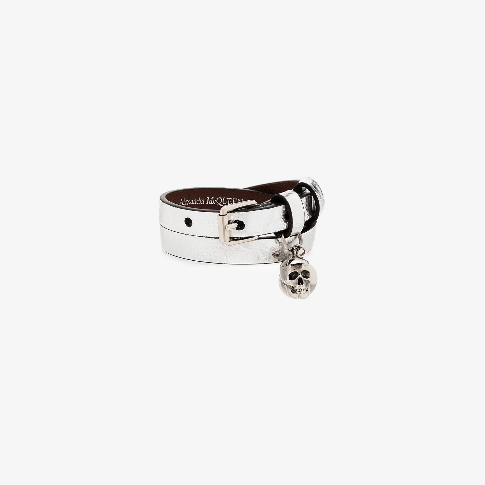 alexander mcqueen skull wrap bracelet