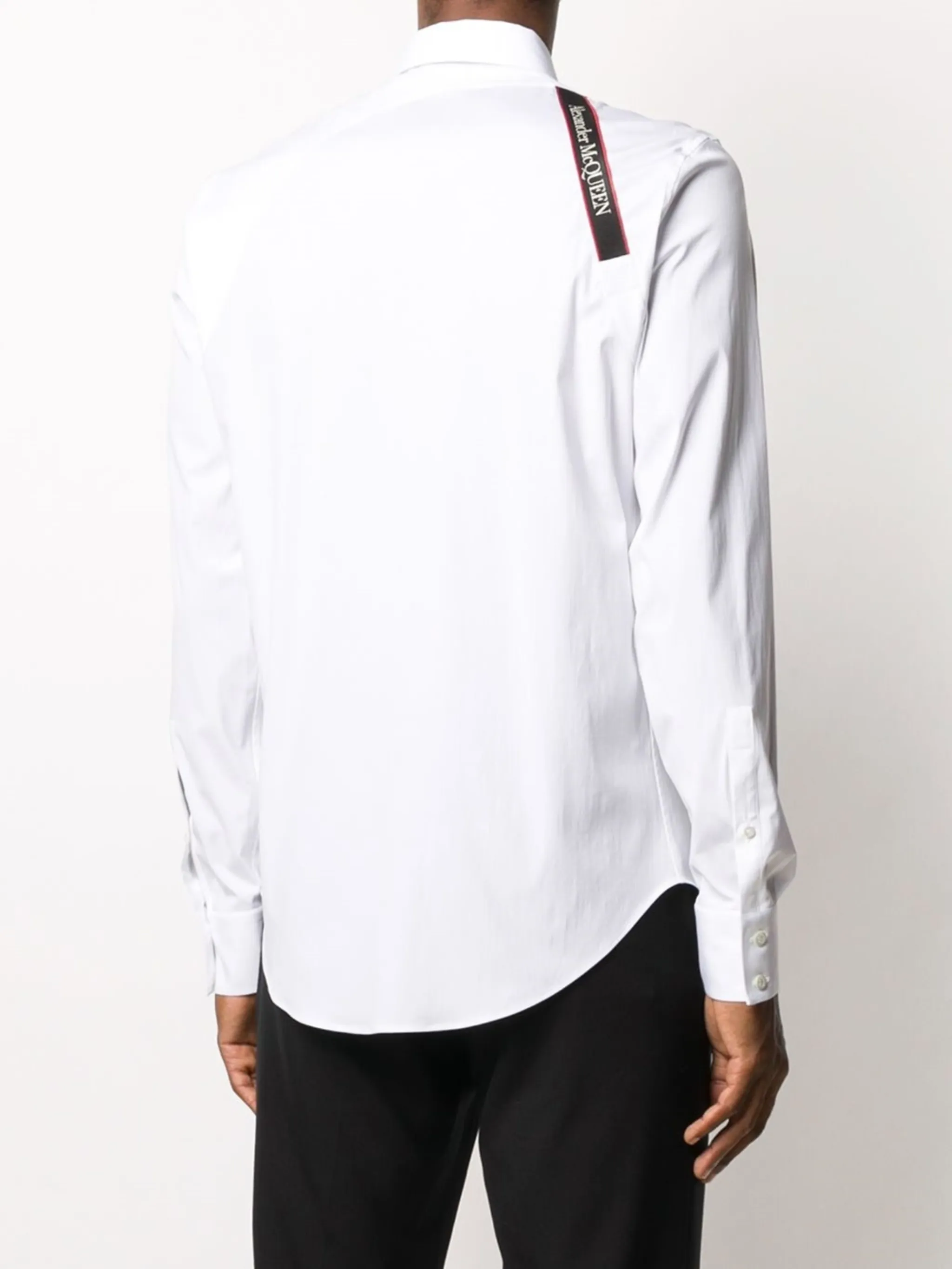 Alexander McQueen single brace detail shirt | Eraldo.com UK