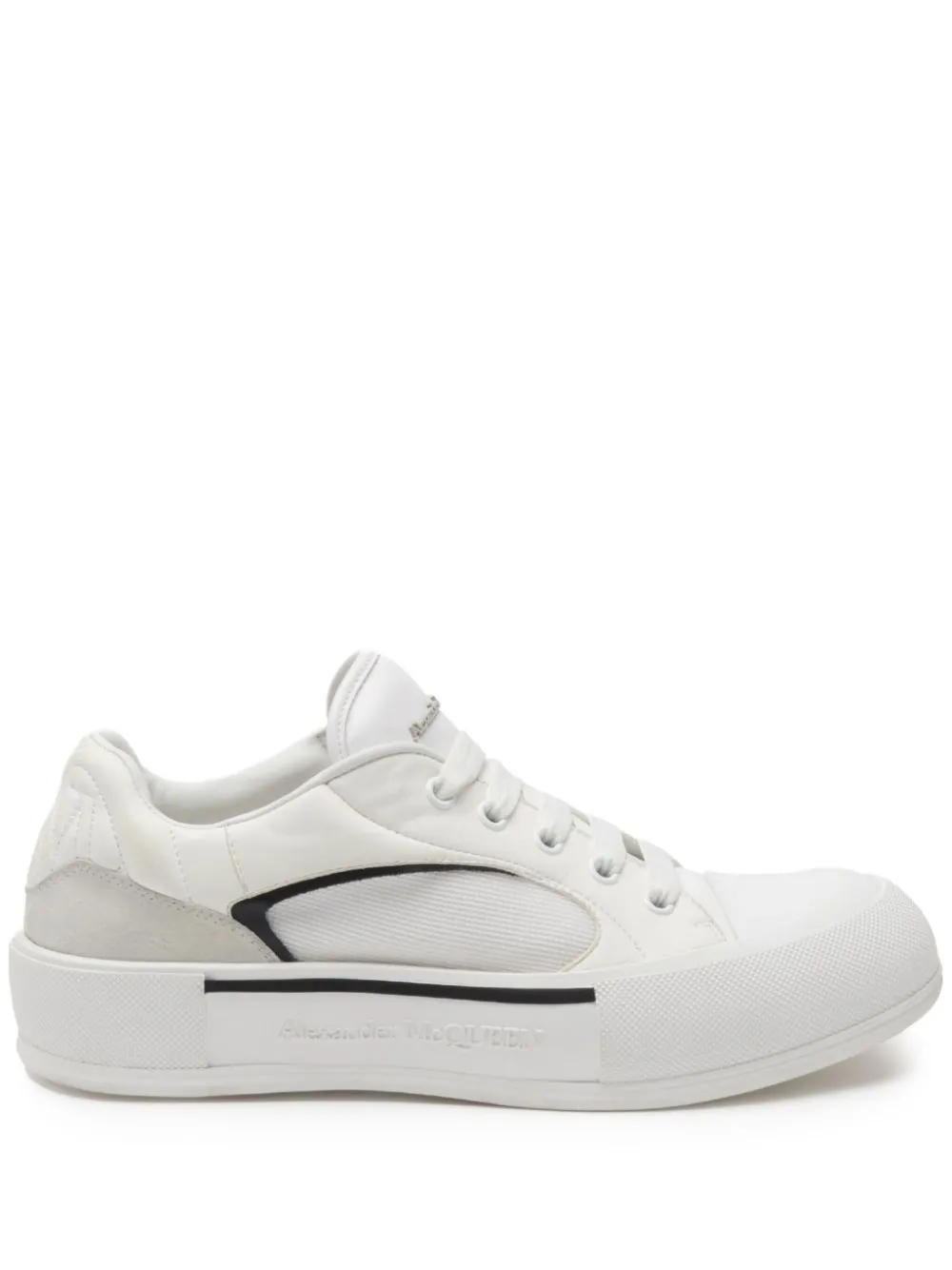 Alexander McQueen Skate Deck Plimsoll leather sneakers Eraldo SB