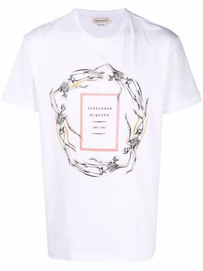 T shirt alexander mcqueen on sale uomo