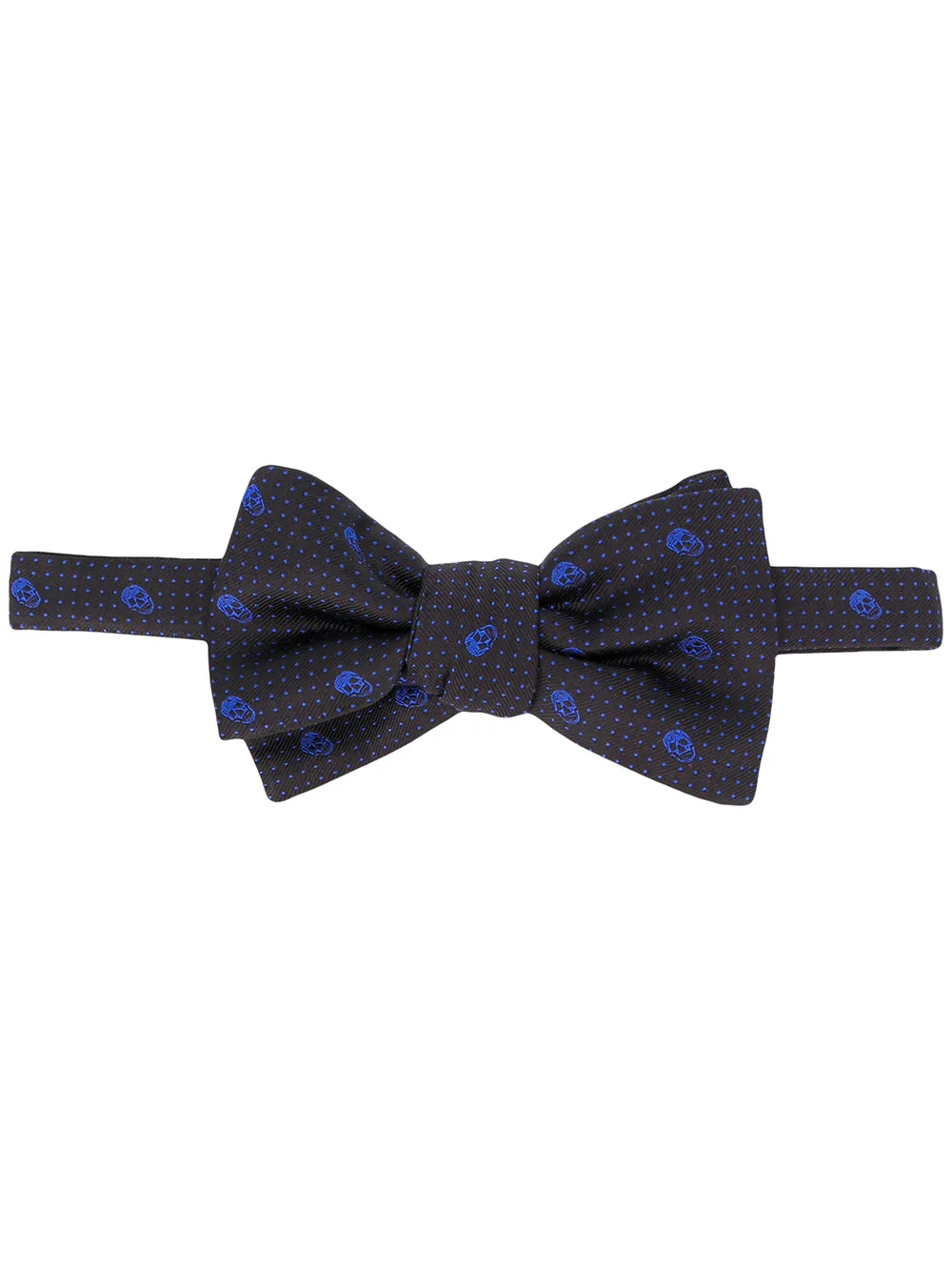 Alexander McQueen skull and polka dot print bowtie Eraldo FR