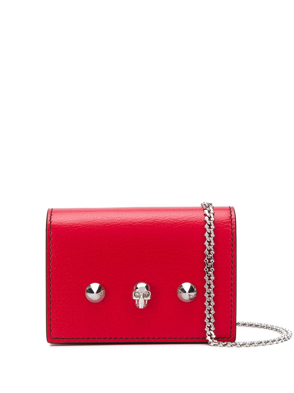 Alexander mcqueen skull hot sale wallet on chain