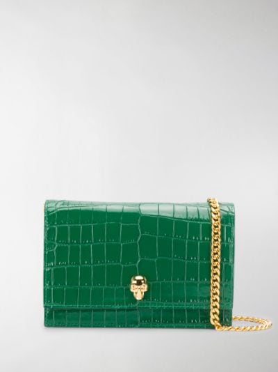 alexander mcqueen green bag