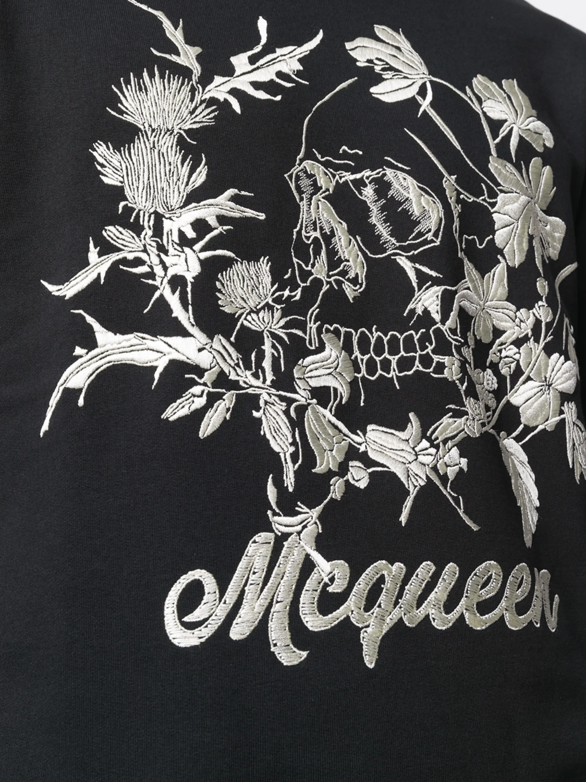 Alexander McQueen Skull embroidery sweatshirt Eraldo FR