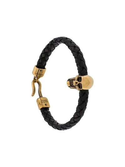 alexander mcqueen leather bracelets