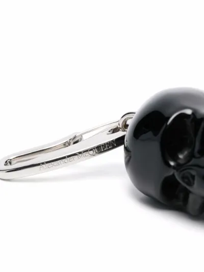 Alexander McQueen skull motif charm keychain Eraldo US