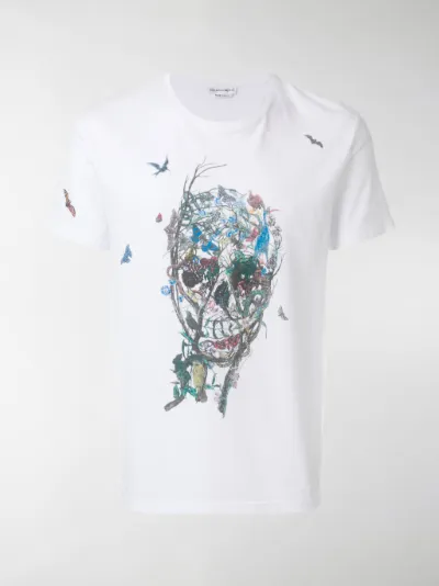 Alexander McQueen - skull print T-shirt