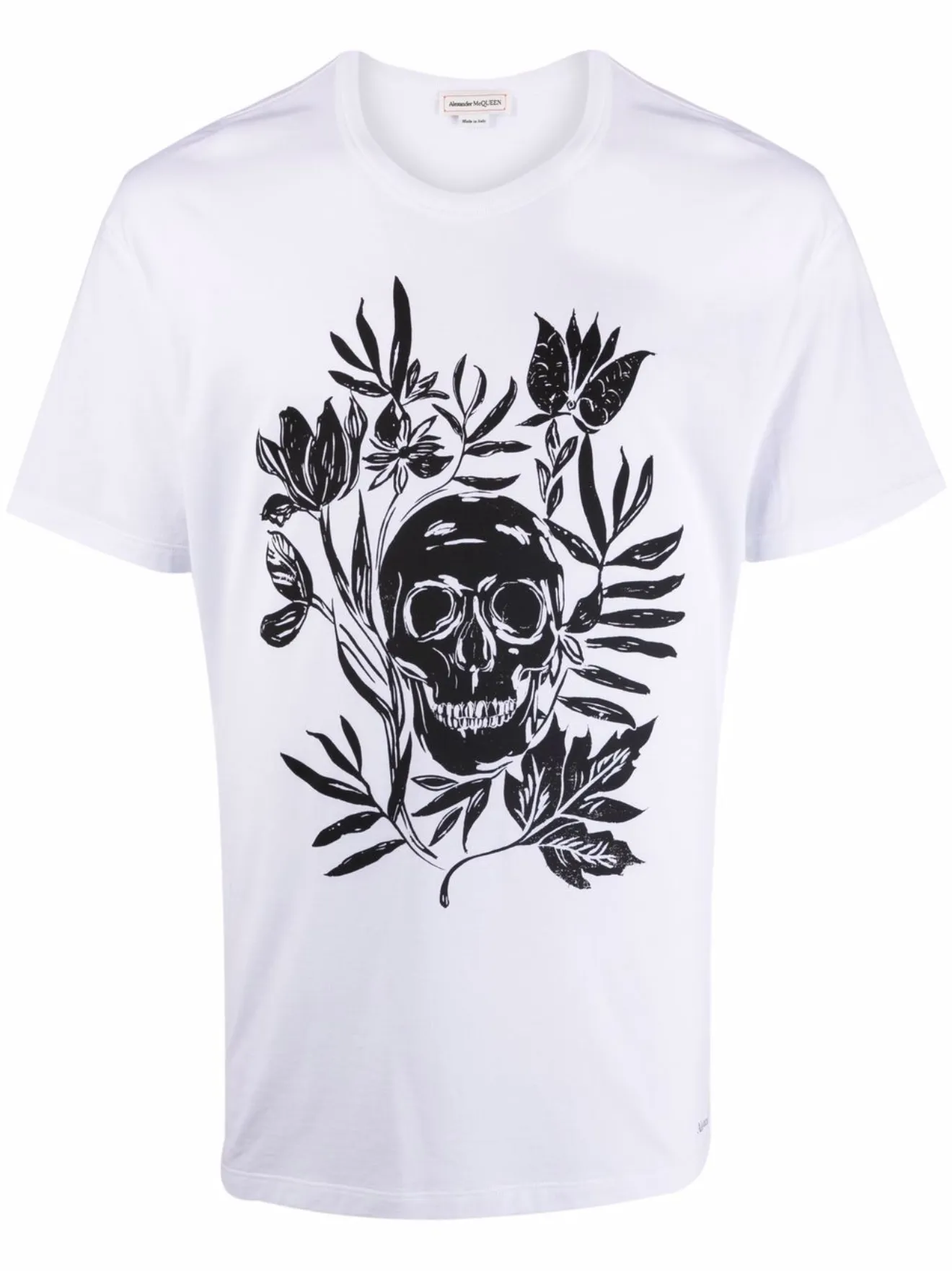 skull print t shirt