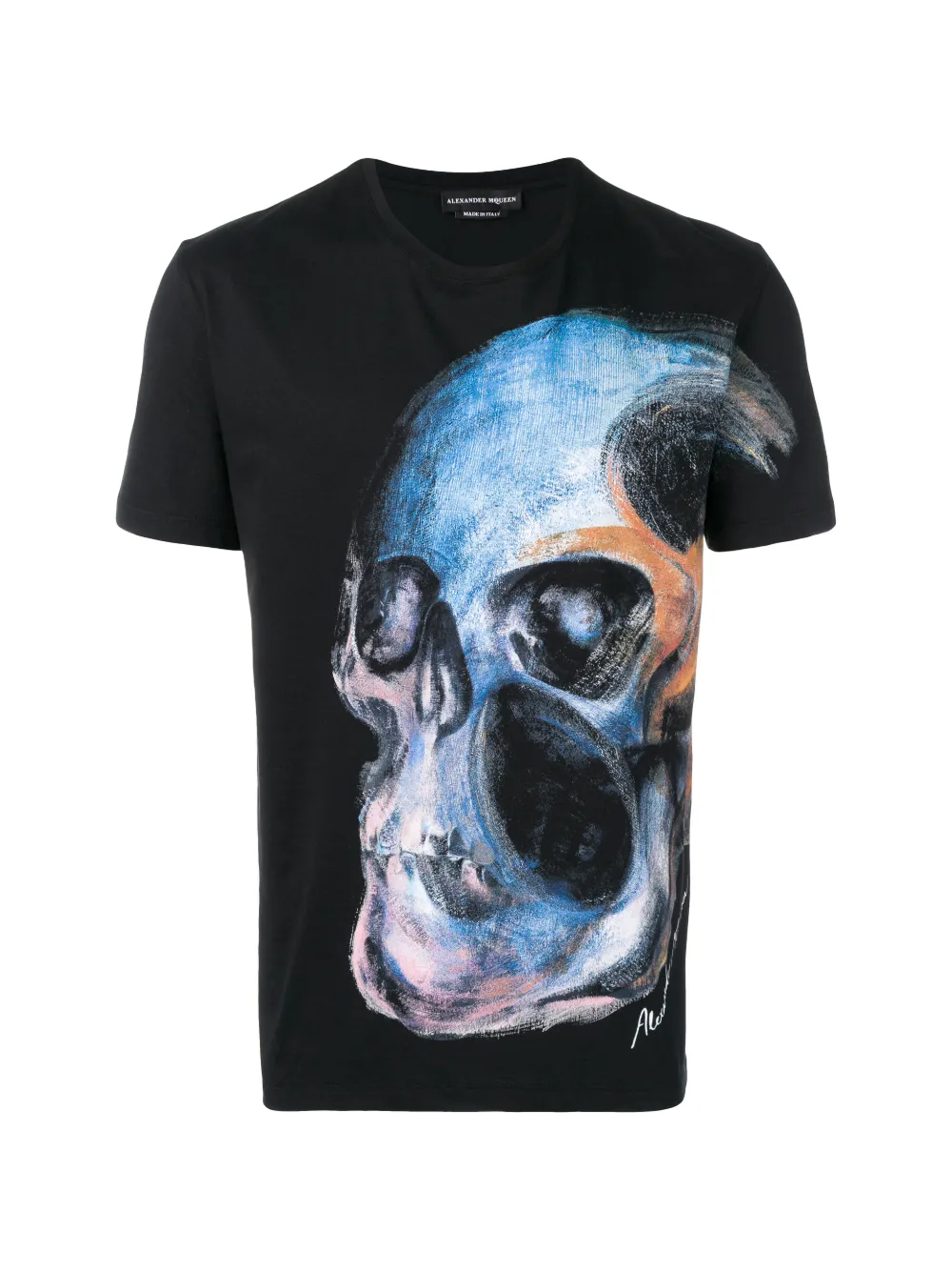 Alexander mcqueen skull shirt best sale