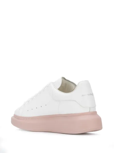 Alexander McQueen Sneakers con suola oversize a contrasto bianco | MODES