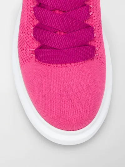 ALEXANDER MCQUEEN BIANCO SUOLA ROSA - Il Bello Della Moda