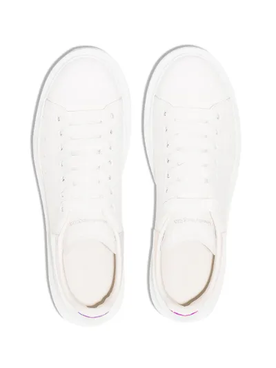 Alexander McQueen Sneakers con suola oversize bianco | MODES