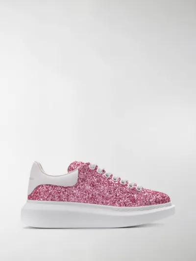 scarpe alexander mcqueen rosa