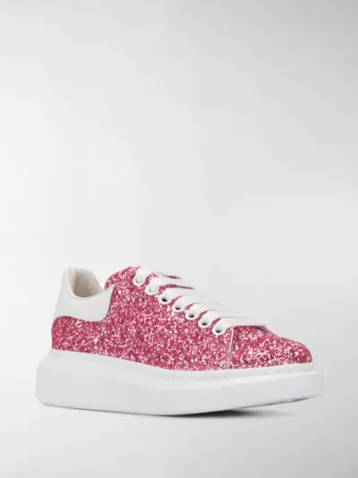 mcqueen rosa brillantini