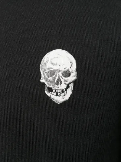 Alexander McQueen T-shirt con teschio nero | MODES