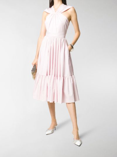 alexander mcqueen midi dress