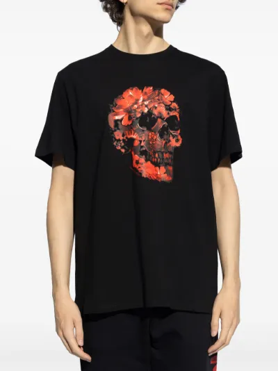 Alexander mcqueen skull t shirt hotsell