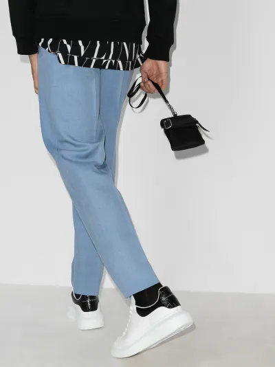 alexander mcqueen white & black oversized sneakers