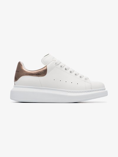 alexander mcqueen white and rose gold