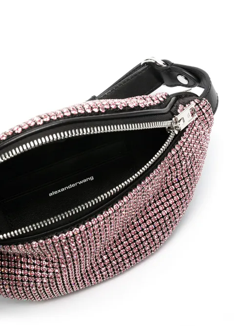 alexander wang crystal fanny pack