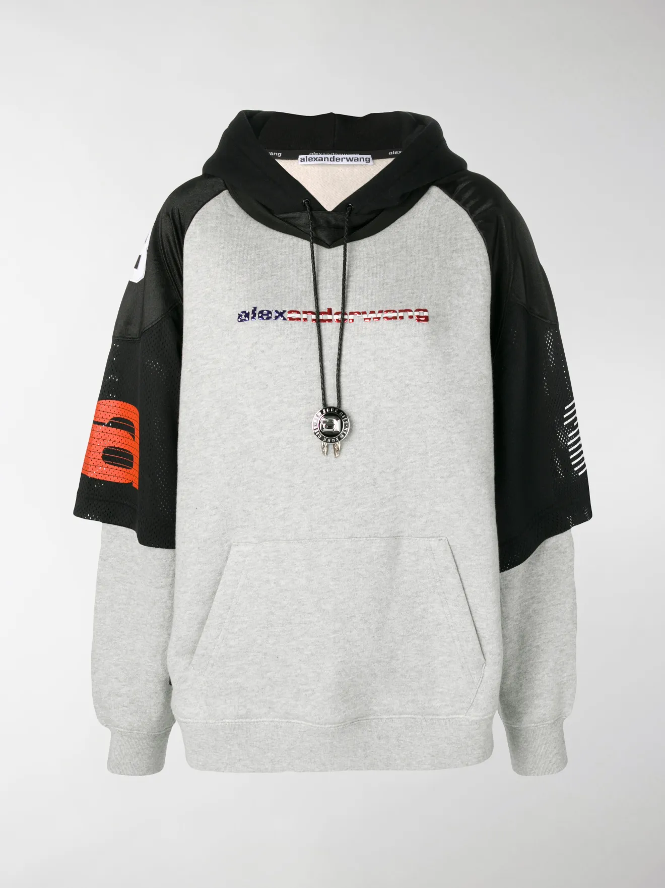 alexander wang football hoodie