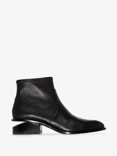 alexander wang black kori boots