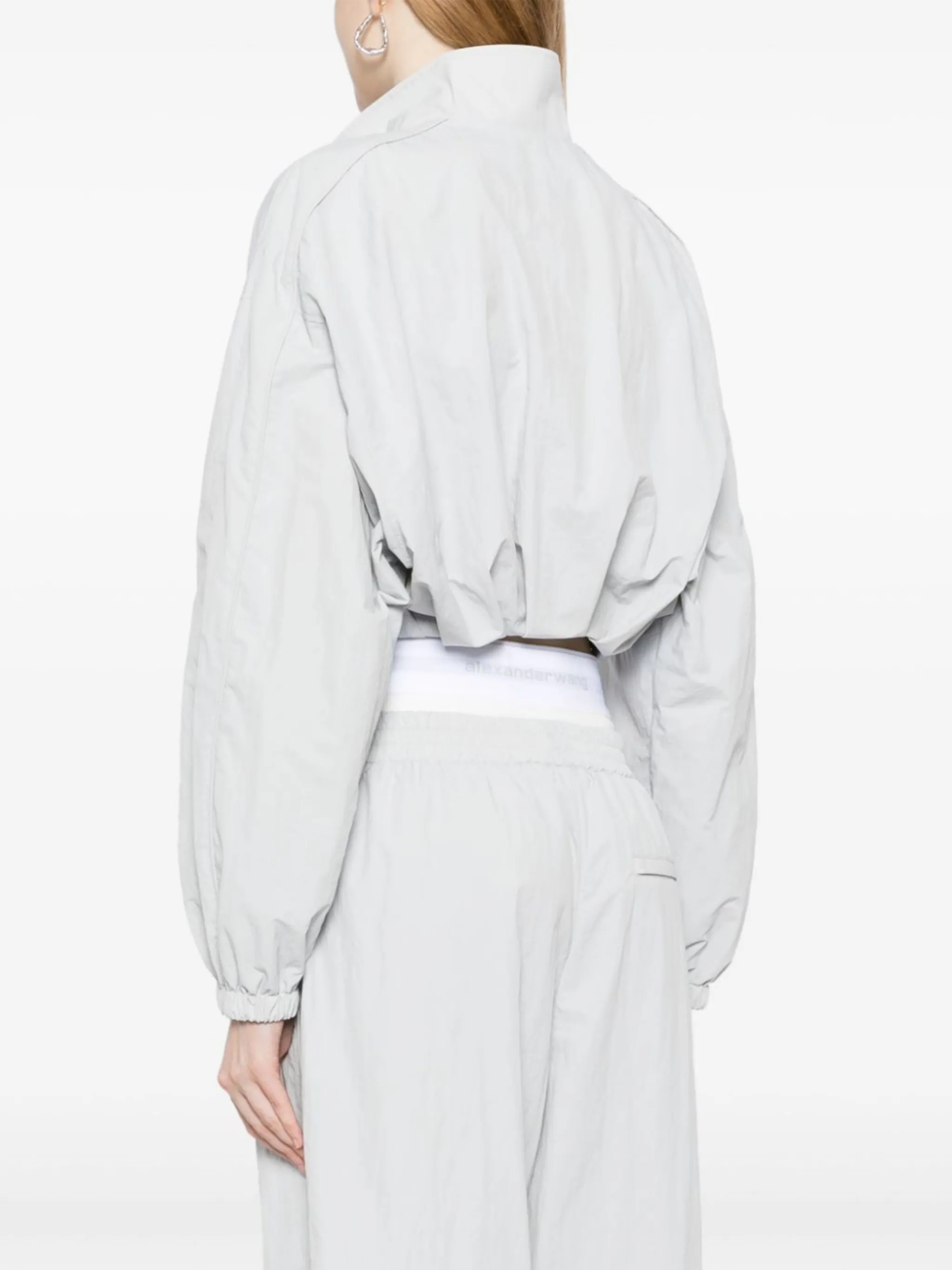 Alexander Wang double-layer cropped track jacket | Eraldo.com HR