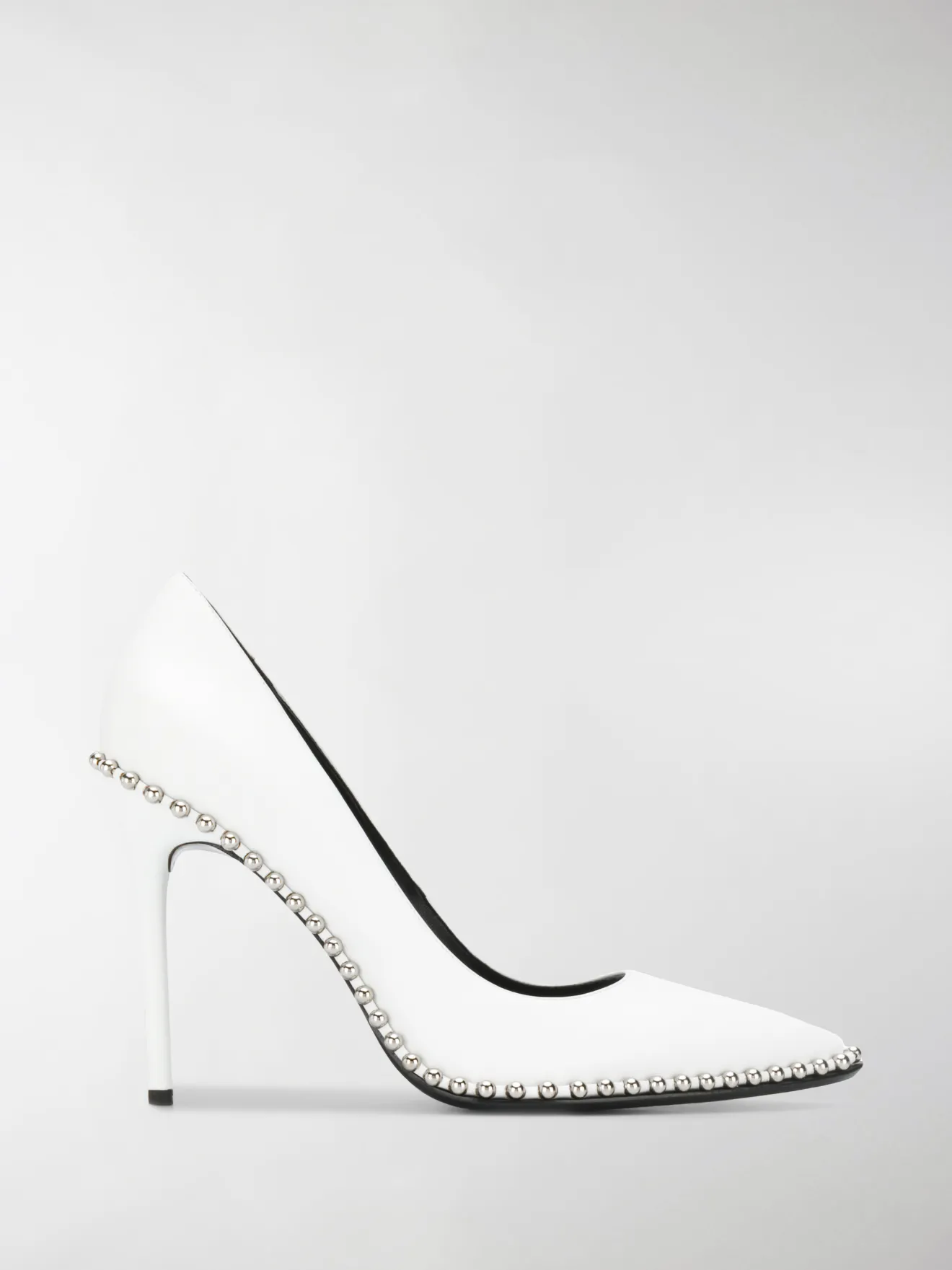 alexander wang white pumps