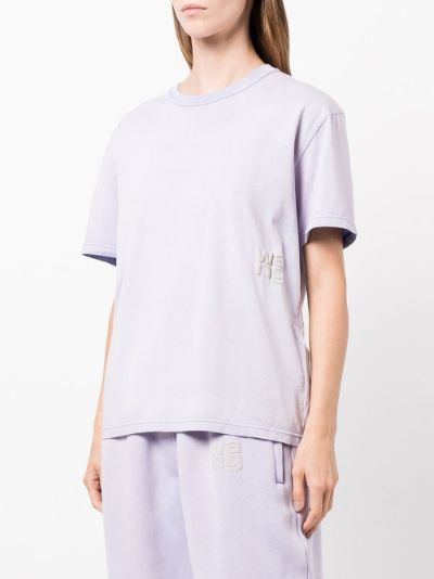 Alexander wang purple t hot sale shirt