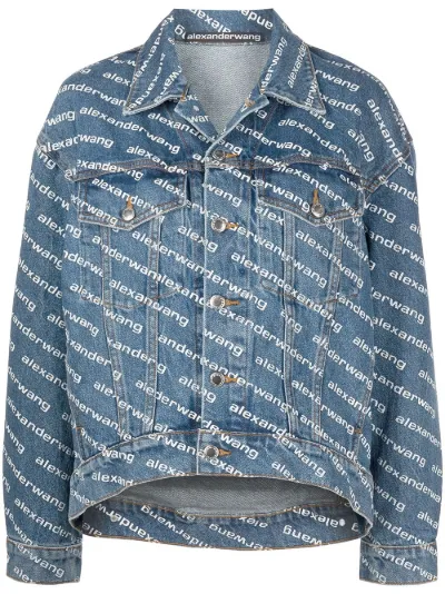 alexander wang denim jacket
