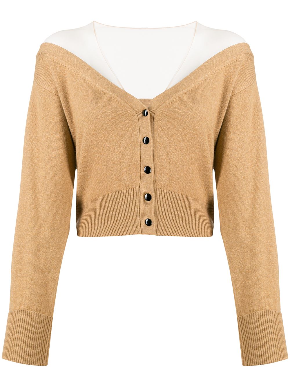 Fitted hot sale cropped cardigan