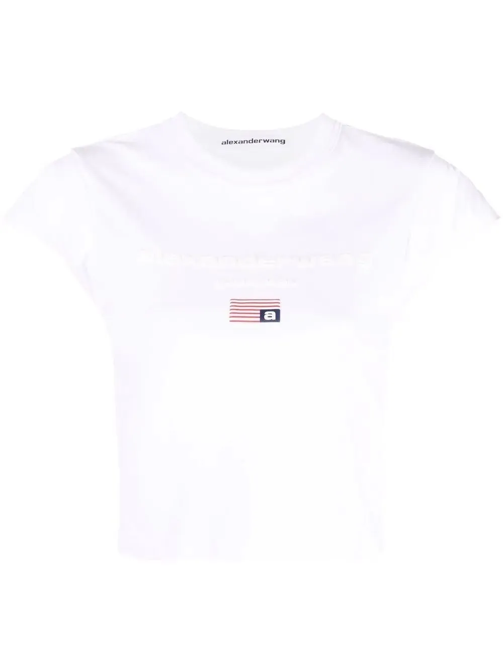 alexander wang flag t shirt