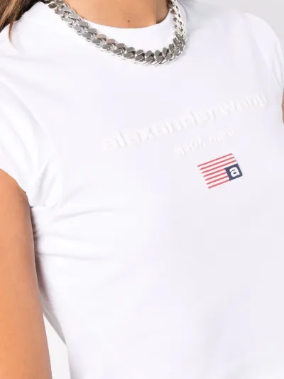 alexander wang flag t shirt