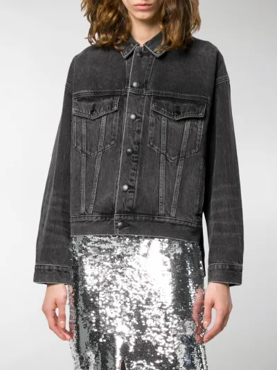 alexander wang game denim jacket
