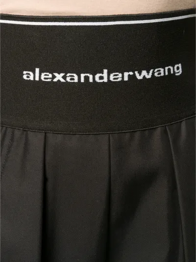 Alexander Wang high waisted logo trousers | Eraldo.com US