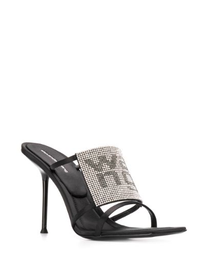 Alexander wang julie online crystal sandal