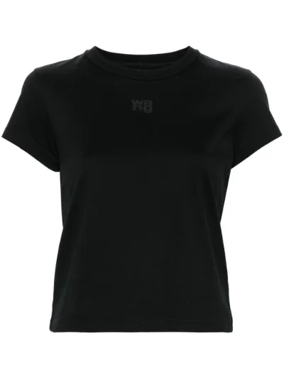 Alexander Wang logo-print cotton T-shirt | Eraldo.com FR